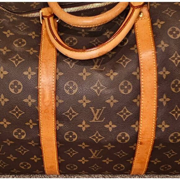 Louis Vuitton Vintage Keepall 55 Monogram Travel Bag - Picture 16 of 16